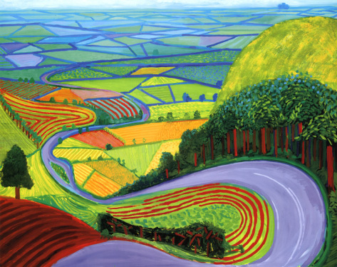 Garrowby Hill David Hockney
